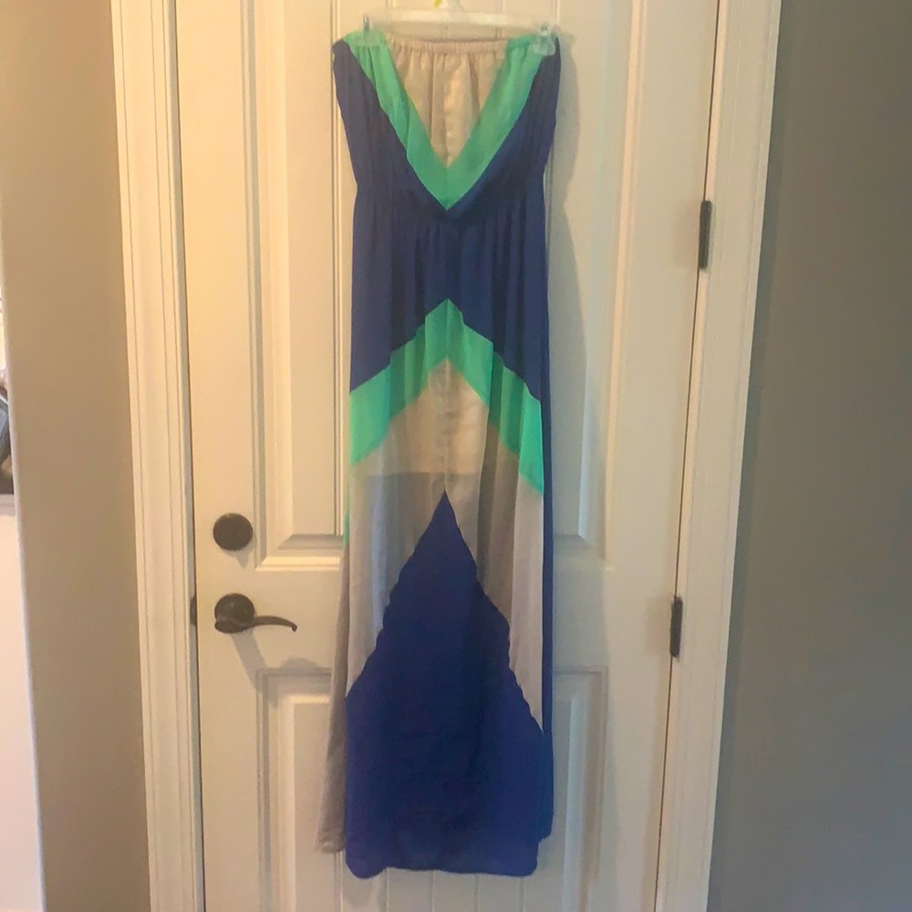 Strapless Maxi Dress